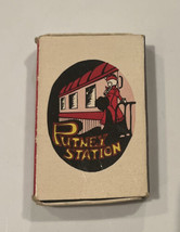 Putney Station Train Artesia Boulevard Redondo Beach CA Matchbox Empty - £6.22 GBP