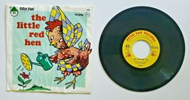 1960&#39;s Peter Pan Records The Little Red Hen 45 RPM S64 - $12.99