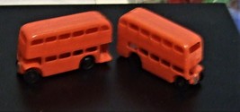 Vintage English Double Decker Buses ( Set of Two from the 50&#39;s) - £4.38 GBP