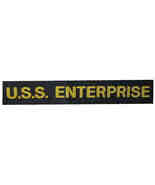 U.S.S.  Enterprise - US Navy Cap Tally Ribbon Hat Band WW2 WWII - $19.99