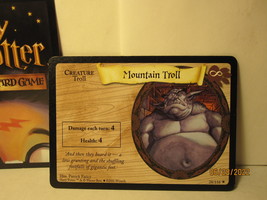 2001 Harry Potter TCG Card #28/116: Mountain Troll - $1.50