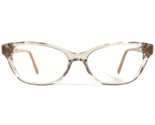 DKNY Eyeglasses Frames DK5011 280 Nude Clear Cat Eye Full Rim 52-15-135 - £40.95 GBP