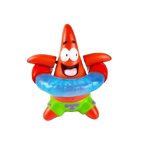 Vintage 2001 Burger King Patrick Star Spongebob Nickelodeon Roller Toy Kids Meal - £6.33 GBP