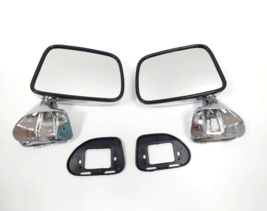 Fit For Toyota Pickup 4Runner 2WD 4WD 87-89 Chrome Door Wing Mirror Skin... - $54.00