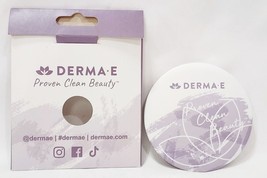 Derma-E Proven Clean Beauty POCKET MIRROR Round Light Handheld Purple Tr... - $12.99
