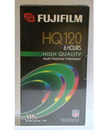 FUJIFILM - HQ 120 6 Hours High Quality Multi-Purpose Videotape - £9.38 GBP