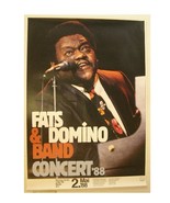 Fats Domino Poster Great Action Shot From &#39;88 Concert - $89.99