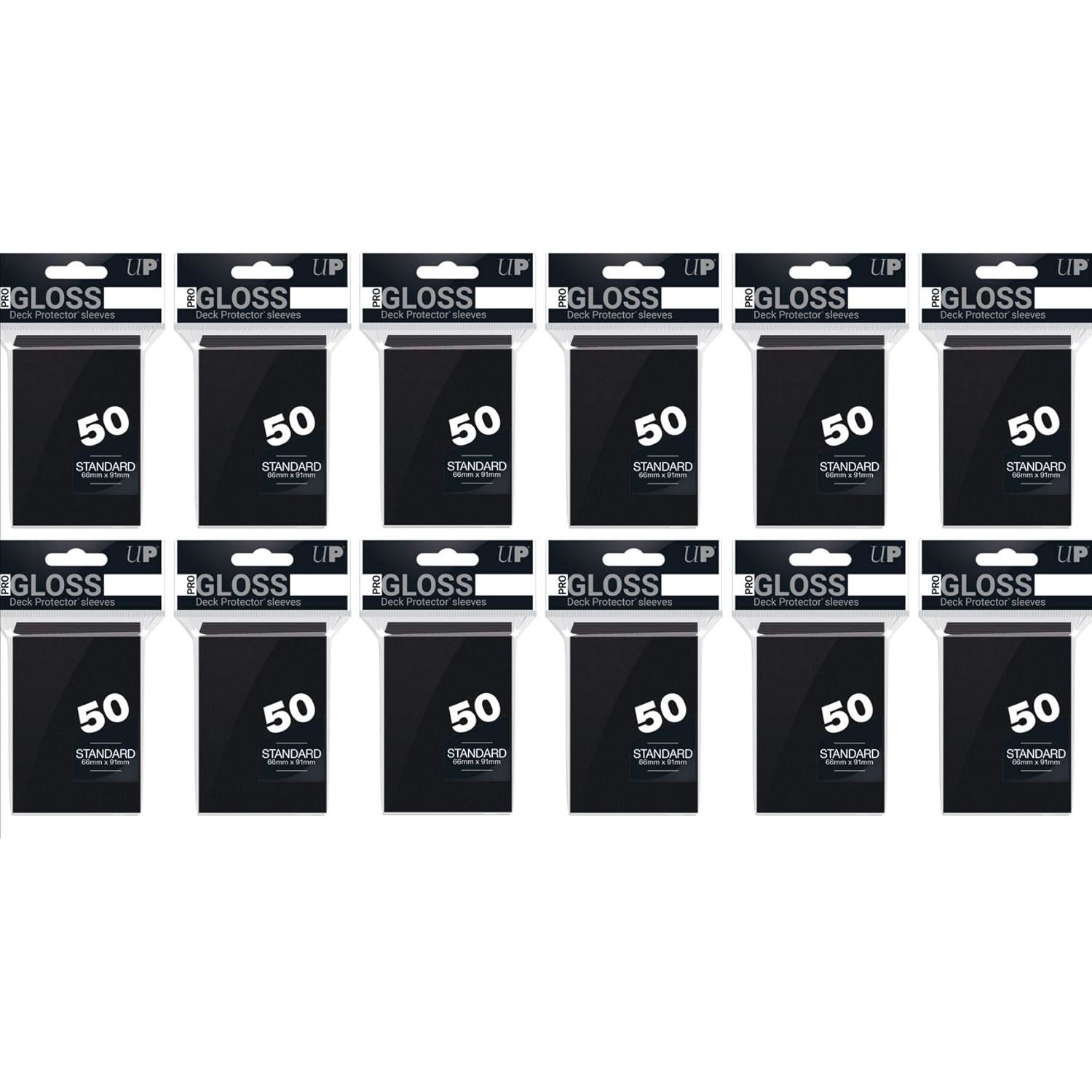 Ultra Pro UP Black Sleeves (600ct)