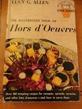 Illustrated Book of Hors d' Oeuvres Lucy Allen HCwDJ Grosset &amp; Dunlap Ex... - €5,11 EUR