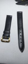 Strap Watch Baume &amp; Mercier Geneve leather Measure :17mm 14-115-75mm - £98.36 GBP