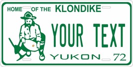 Yukon Canada 1972 License Plate Personalized Custom Car Bike Motorcycle Moped  - £8.65 GBP+
