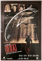 Original Movie Poster D.O.A. Dennis Quaid Meg Ryan Morton Jankel 1988 - £27.07 GBP