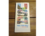 Vintage 1964 AAA USA Travel A New World See The USA Travel Map Brochure - £23.38 GBP