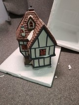 Dept 56 Dickens Village Tutbury Printer #55689 Porcelain Heritage EUC IOB  - £18.98 GBP