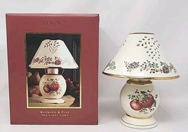 Lenox Candle Lamp Boxwood &amp; Pine Williamsburg Votive Candle 8.25&quot; Box U227 - £23.46 GBP