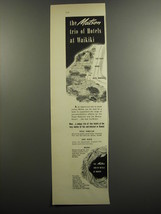 1952 Matson Hotels Advertisement - Royal Hawaiian, Surf Rider, Moana - £14.78 GBP