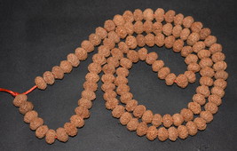 Rare 9 Mukhi Rudraksha Mala / Rare Durga Shakti Mala – 109 Beads - £196.06 GBP