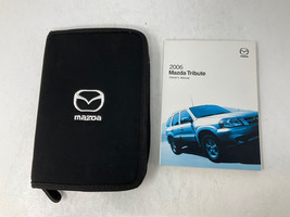 2006 Mazda Tribute Owners Manual Set with Case OEM A01B22017 - $44.99