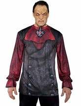 Vampire Shirt Gothic Adult Halloween Costume Accessory Size Standard 29602 - £15.03 GBP