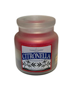 Vintage Yankee Candle Citronella Candle Red White Blue Jar 14.5oz New - $70.00