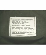 US Military 5th Fifth Pattern Tropical Trousers Short Med. J.M. Wood 196... - €52,10 EUR