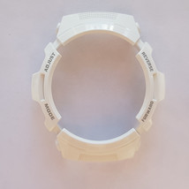 Casio Genuine Factory Replacement G Shock Bezel AWG-M100GW-7A Glossy White - £29.36 GBP