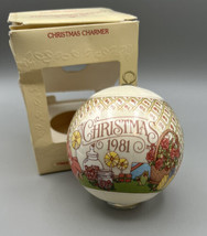 Hallmark Keepsake Ornament Christmas Charmer Satin Ball Daughter USA 1981 - £7.94 GBP