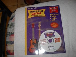 Learn &amp; Play Guitar Acoustic and Electric Instruction Package (Level 1-Young Beg - £7.19 GBP