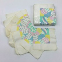 Vintage C.A. Reed Easter Egg Party Luncheon Paper Napkins - £16.06 GBP