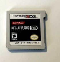 RARE Metal Gear Solid 3D: Snake Eater (Nintendo 3DS, 2012) | Cart Only | Tested - £36.96 GBP