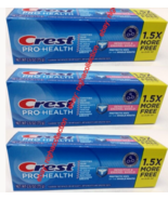 LOT 3 x Crest Pro-Health Fluoride Toothpaste Sensitive &amp; Enamel Shield 2... - $346.97 MXN