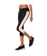 $25 Ideology Womens Color-Blocked Cropped Leggings - Spring Tulip Black ... - €12,18 EUR