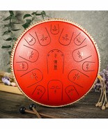 KIT 13pcs 14&quot; Professional Tibetan Drum Concave Sanskrit Ethereal Steel ... - $210.00