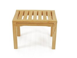 Windsor&#39;s Genuine Grade A Teak 24&quot; Backless Bench, w/Comfortable Contour... - $350.00