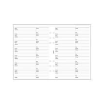 Filofax A5 Notepad for Name/ Address/ Email/ Telephone/ Fax/ Mobile  - $13.00