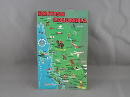 Vintage Postcard - British Columbia Province Cartoon Graphic - Dexter Canada - £11.88 GBP