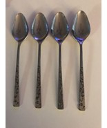 Lot of 4 NAVAHO Stainless Teaspoons International Silver IS 1847 Rogers ... - $22.54