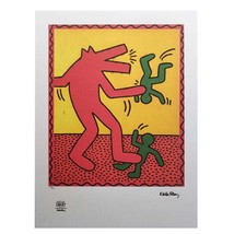1990s Original Gorgeous Keith Haring Limited Edition Lithograph - £731.56 GBP