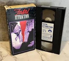 Fatal Attraction VHS VCR Tape 120 Minute Movie 1987 Video Michael Douglas - £4.46 GBP