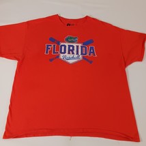 Russell Florida Gators Baseball Men's Orange Cotton Short Sleeve T-Shirt Size XL image 5