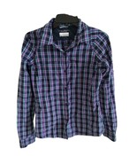 Columbia Women&#39;s Omni Shade Sun Protection Long Sleeve Plaid Shirt Size ... - $19.79