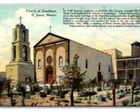 Old Guadelupe Mission Juarez Mexico  DB Postcard Q25 - $2.92