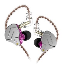 Kz Zsn Pro Headphones 1Ba 1Dd Over Ear Earbuds Wired Earphones Hybrid Balanced A - £35.16 GBP