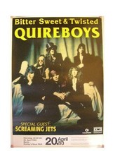 Quireboys Poster Concert Gig German The Berlin 1993 - $35.99