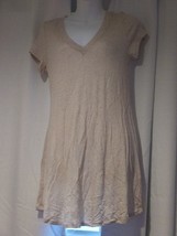 Emerald Short Sleeve Top Blouse Large - $12.19
