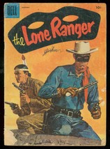 LONE RANGER COMICS #89 1955-DELL WESTERN-TONTO COVER FR/G - £19.73 GBP