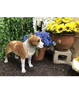 Large Lifelike Realistic American Pit Bull Terrier Dog Statue 21.75&quot;L Decor - $288.15 CAD
