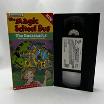 The Magic School Bus The Busasaurus VHS 90s Cartoons Dinosaurs Scholastic GREAT - £6.50 GBP