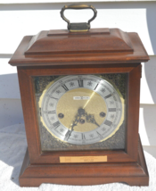 Vtg 1977 Howard Miller Mantel Clock 612-437 Made in USA with Key &amp; Directions - £225.72 GBP