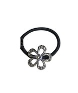 Brighton Hair Tie With Rhinestone Flower Design J14 - $310.30 MXN